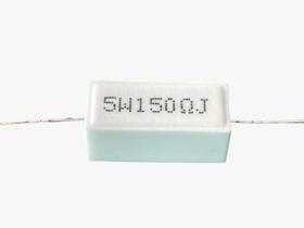 5x Resistor de Porcelana 150r 5w 5%