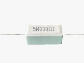 5x Resistor de Porcelana 330r 5w 5%