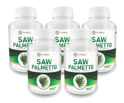 5x Sabal Saw Palmetto Extra Forte 500mg 600 Cápsulas