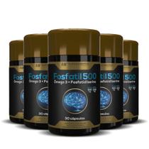 5x saude do cerebro omega 3 + fosfatidilserina alto teor 5x saude do cerebro omega 3 + fosfatidilserina alto teor