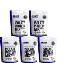 5x Suplemento Profit Isolate Protein Mix Baunilha 1,8kg 5x Suplemento Profit Isolate Protein Mix Baunilha 1,8kg