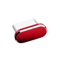 5X Tampa Plug Anti Poeira Sujeira Entrada Saída Usb Tipo C 5X Tampa Plug Anti Poeira Sujeira Entrada Saída Usb Tipo C