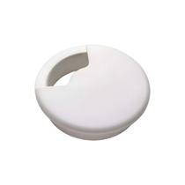 5x Tapa Buraco Moveis Passa Fio Guia Redondo 70mm Cor Branco Branco 5x Tapa Buraco Moveis Passa Fio Guia Redondo 70mm Cor Branco Branco