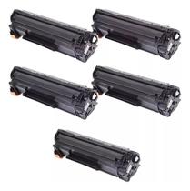 5x Toner Para Cf283a 83a M127fn M127fw M125 M201 M226 M202