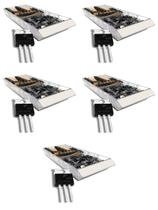 5x Transistor Bu406 = Bu 406 Npn - To220