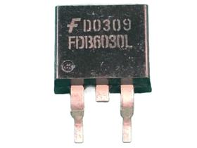 5x Transistor Fdb6030bl Fdb6030 Mosfet N 30amp 30v Smd