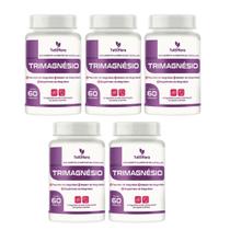 5x Trimagnésio taurato,malato e bisglicinato 60 Capsulas de 500mg Tuttiflora 5x Trimagnésio taurato,malato e bisglicinato 60 Capsulas de 500mg Tuttiflora