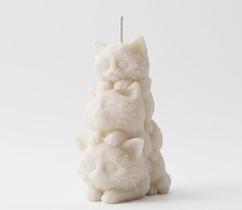 5x Trio de Gatinhos Velas Aromaticas Lembrancinha Presente Personalizado