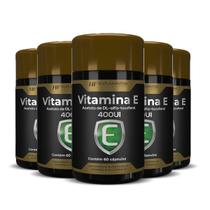 5X Vitamina E 400Ui Alfa Tocoferol 60 Caps Hf Suplementos 5X Vitamina E 400Ui Alfa Tocoferol 60 Caps Hf Suplementos