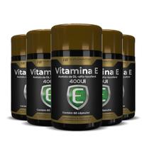 5x vitamina e 400ui alfa tocoferol 60 caps hf suplements