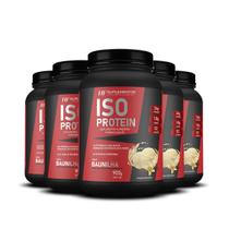 5x whey isolado protein baunilha 900g hf suplementos