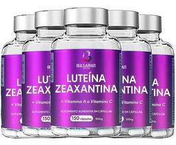 5x Zeaxantina + Luteina 750 Cápsulas 500mg Rápida Absorção - Bulgarian Nutrition