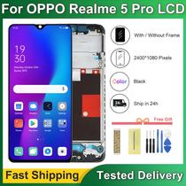 6.3 ''OPPO Realme 5 pro Display LCD Touch Screen Assembly RMX1971 RMX1973 Moldura Incluída