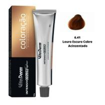 6.41 Louro Escuro Cobre Acinzentado 60g Vita derm