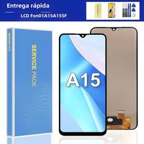 6.5 ''A15 4G SM-A155F Tela LCD Para Samsung A15 5G SM-A156B Com Moldura Tela De Toque Digital