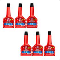 6 Aditivo Stp Gas Treatment Cuidado Combustivel Gasolina 200ml