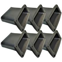 6 Alças Plastica Abs Embutida Pequena Resistente Para Caixas Acústicas Profissional Lisa Reforçada 6 Alças Plastica Abs Embutida Pequena Resistente Para Caixas Acústicas Profissional Lisa Reforçada