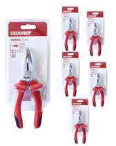 6 Alicates Telefone Bico Curvo 165mm Gedore Red 6 Alicates Telefone Bico Curvo 165mm Gedore Red