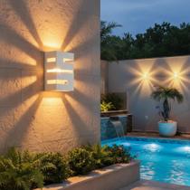 6 Arandela de Parede Externa Interna 6 Lâmpada LED 5w 6 Arandela de Parede Externa Interna 6 Lâmpada LED 5w