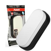 6 Arandela Tartaruga Led Preta Ip65 12w Branco Frio 6500k 6 Arandela Tartaruga Led Preta Ip65 12w Branco Frio 6500k