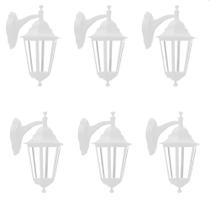 6 Arandela Taschibra Tlf 27 E27 Bivolt Branco