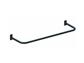 6 Araras Roupa Parede Cabideiro 0,60 Larg.x0,30 Prof Pintada 6 Araras Roupa Parede Cabideiro 0,60 Larg.x0,30 Prof Pintada