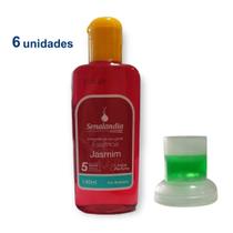 6 Aromatizante Concentrado Desinfetante Cheiroso Essência Ambiente Top 140ml Senalândia - Envio Já