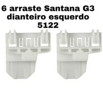 6 Arraste Santana G3 Lado Esquerdo para Máquina do Vidro Elétrico Original. Código : RTX 5122