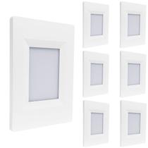 6 Balizador Elegance Led 4x2 2W Branco Quente 3000K Bivolt