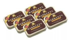 6 Barkleys Pastilhas Sabor Canela Cinnamon Com Chocolate 50g