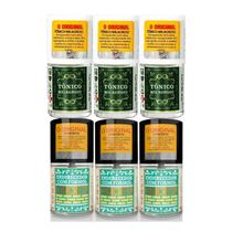 6 Bases Unhas Concreto Endurecedor + Base Tônico Milagroso