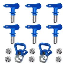 6 Bicos Airless 211/315/417/515/517/523 E 2 Porta Bico