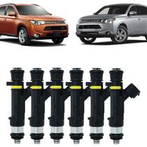 6 bicos injetores mitsubishi outlander v6 1465a414 6 bicos injetores mitsubishi outlander v6 1465a414