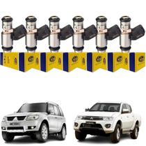 6 Bicos Injetores Pajero TR4 L200 Triton 2008 a 2020 IWP218 6 Bicos Injetores Pajero TR4 L200 Triton 2008 a 2020 IWP218