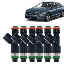 6 bicos injetores xc60 s60 s80 v60 v70 2008 a 2016 7g9nac
