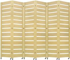 6 Biombo Slim Sanfonado Com Rodinhas E Dobradiças Folha Painel Mdf Cru Divisor Divisória Separador De Ambiente Vários Modelos 6 Biombo Slim Sanfonado Com Rodinhas E Dobradiças Folha Painel Mdf Cru Divisor Divisória Separador De Ambiente Vários Modelos