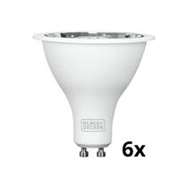 6 black & decker lâmpada led ar70 4,8w 2700k 100-240v dim.