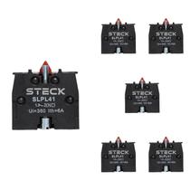 6 Bloco de Contato Auxiliar Steck SLPL41 660V 1NF Frontal 6 Bloco de Contato Auxiliar Steck SLPL41 660V 1NF Frontal