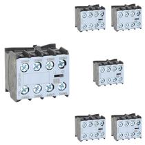 6 Blocos Contato Auxiliar WEG BFC0-40 4NA Frontal 690v 60Hz 6 Blocos Contato Auxiliar WEG BFC0-40 4NA Frontal 690v 60Hz