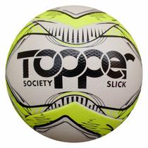 6 Bola Futebol Society Topper Slick Original Oficial