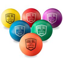 6 Bolas de Dodgeball Franklin Sports Super Skin - 7 Polegadas