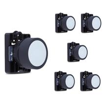 6 Botão De Comando Steck SLPRN5 Branco Para Automação IP40 6 Botão De Comando Steck SLPRN5 Branco Para Automação IP40