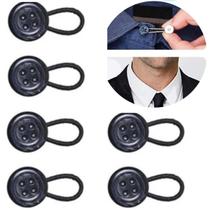 6 Botões Extensor Alargador Colarinho Camisa Social apertada
