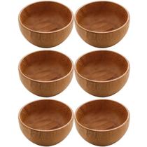 6 Bowl de Bambu Lyor Verona Molheiras 50ml Servir Molhos Caldas Maionese 6 Bowl de Bambu Lyor Verona Molheiras 50ml Servir Molhos Caldas Maionese