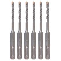 6 Brocas Para Concreto Martelete Sds Plus 5x110mm Widea 6 Brocas Para Concreto Martelete Sds Plus 5x110mm Widea