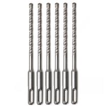 6 Brocas Para Concreto Martelete Sds Plus 6x160mm Widea