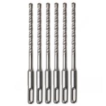 6 Brocas Para Concreto Martelete Sds Plus 6x160mm Widea