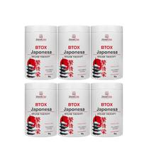 6 Btox Capilar Redutor De Volumes Japonesa - Atacado 6 Btox Capilar Redutor De Volumes Japonesa - Atacado