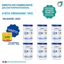 6 BTX Orghanic e GRÁTIS 1 Creminho da Hora 300g