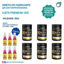 6 BTX Premium Orghanic e GRÁTIS 6 Óleo Poderoso da Hora de 30ml